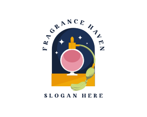 Mystical Scent Perfume logo design