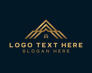 Builder - Home Roofing Builder logo design