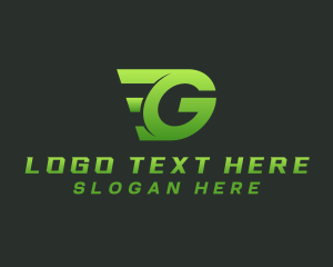 Developer - Logistics Wing Delivery logo design