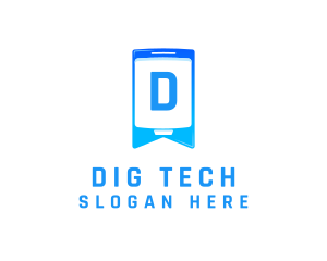 Mobile Tech Gadget logo design