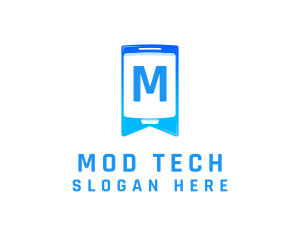 Mobile Tech Gadget logo design