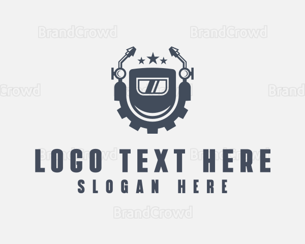 Industrial Mechanical Welder Logo