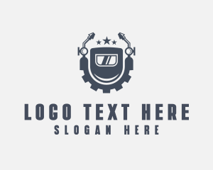 Welder - Industrial Mechanical Welder logo design