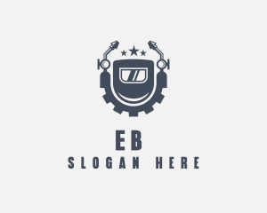 Machinist - Industrial Mechanical Welder logo design