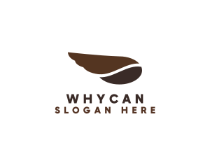 Coffee Bean Wing Logo