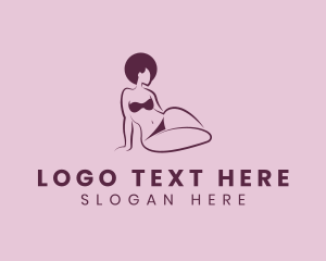 Afro - Afro Sexy Woman logo design