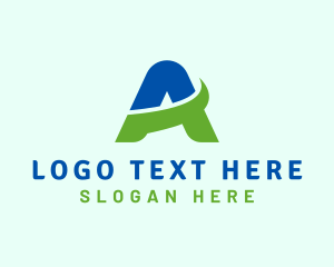 Transport - Professional Startup Letter A logo design