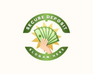 Deposit - Money Cash Savings logo design