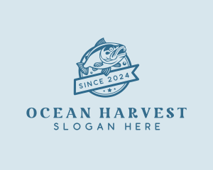 Saltwater Aquatic Fishery logo design