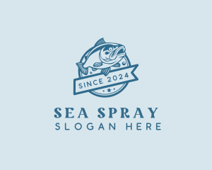 Saltwater Aquatic Fishery logo design