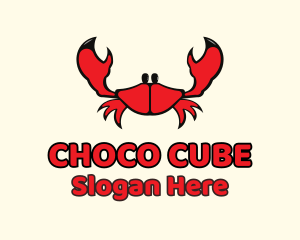 Red Small Crab Logo