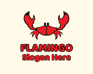 Red Small Crab Logo