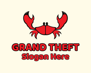 Red Small Crab Logo