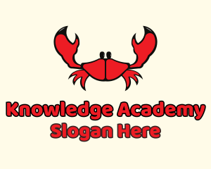 Red Small Crab Logo