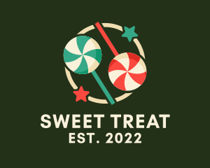 Candy - Sweet Christmas Candy logo design