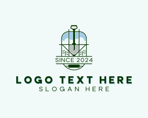 Plant - Shovel Yard Plant logo design