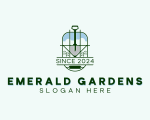 Shovel Yard Plant logo design