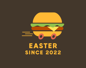 Hamburger - Fast Burger Delivery logo design