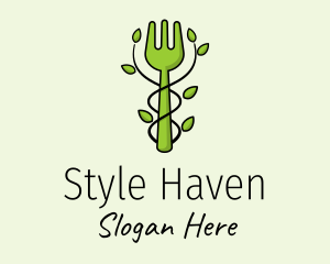 Fork Vegetarian Restaurant Logo