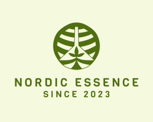 Essential Herbal Oil logo design