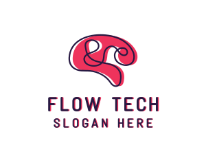 Tech Brain App logo design