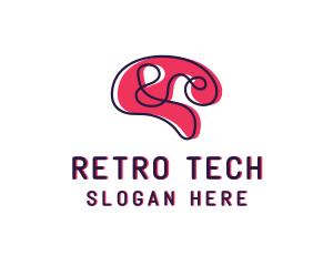 Tech Brain App logo design