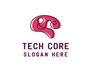 Tech Brain App logo design