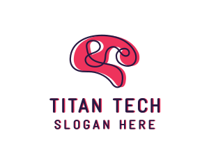 Tech Brain App logo design