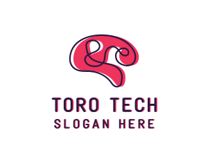 Tech Brain App logo design