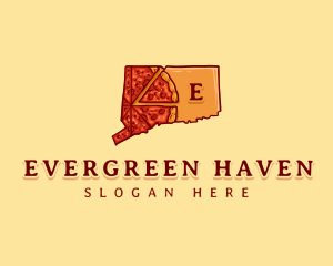 New Haven Pizza Connecticut  logo design