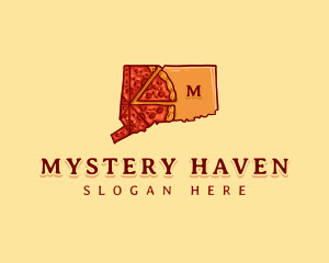 New Haven Pizza Connecticut  logo design