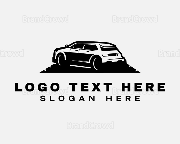 SUV Car Vehicle Logo