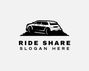 Carpool - SUV Car Vehicle logo design