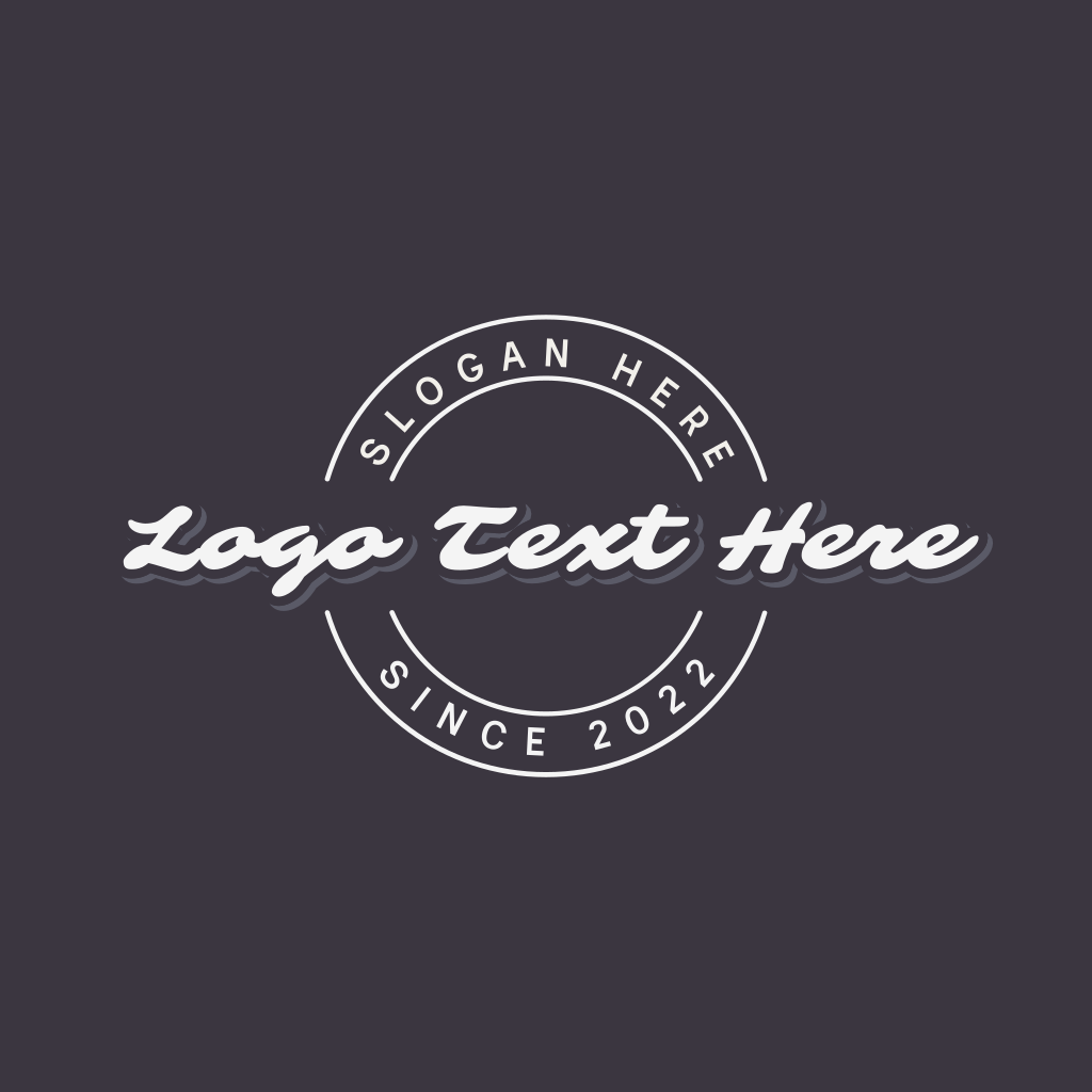 Cursive Circle Business Logo | BrandCrowd Logo Maker