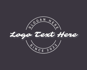 Store - Cursive Circle Business logo design