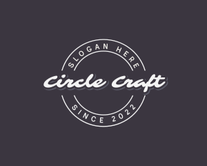 Cursive Circle Business logo design