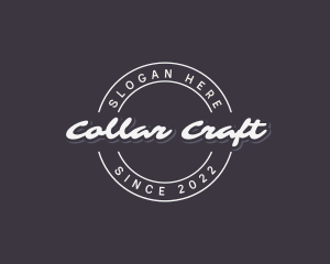 Cursive Circle Business logo design