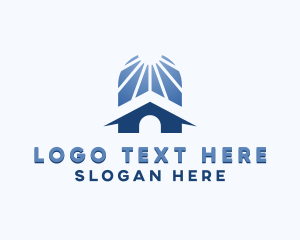 Property - Roof Repair Roofing logo design