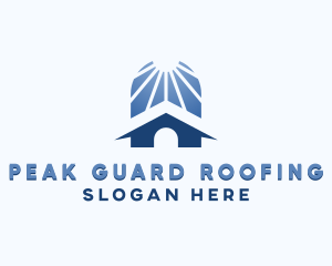 Roofing - Roof Repair Roofing logo design