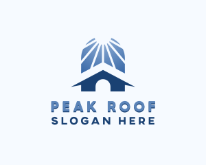 Roof - Roof Repair Roofing logo design