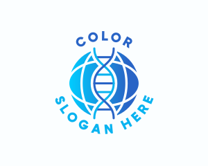 Globe - Global Biotech Laboratory logo design