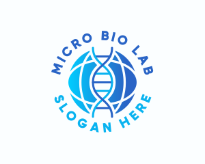 Global Biotech Laboratory  logo design