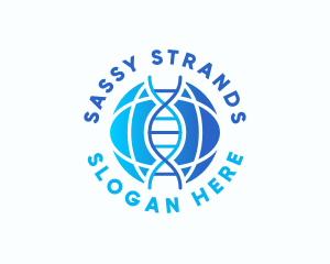 Global Biotech Laboratory  logo design