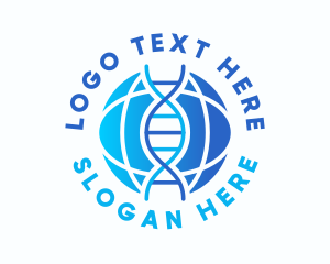 Biotech - Global Biotech Laboratory logo design
