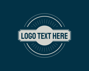 Signage - Generic Business Badge logo design