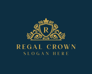 Regal Shield Royalty logo design