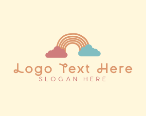 Jewelry - Colorful Rainbow Cloud logo design