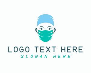 Face - Medical Surgeon Face Mask logo design