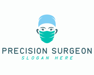 Surgeon - Medical Surgeon Face Mask logo design