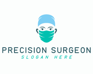 Medical Surgeon Face Mask logo design